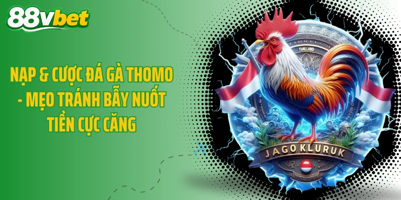 Nạp & Cược Đá Gà Thomo - Mẹo Tránh Bẫy Nuốt Tiền Cực Căng
